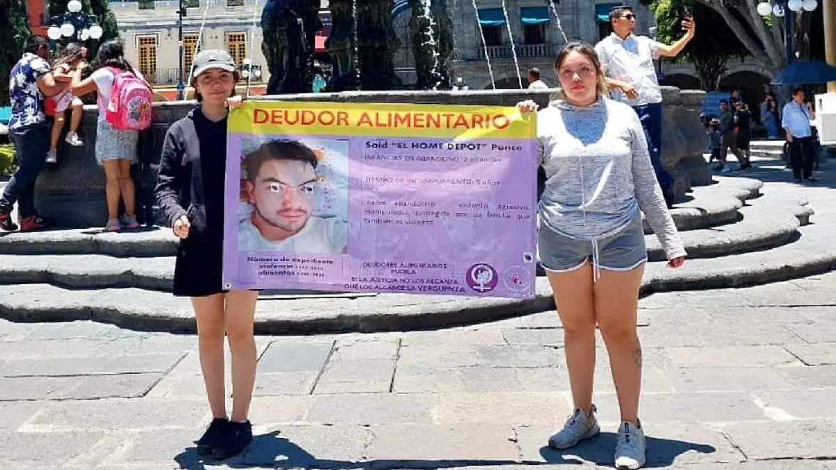 Padre poblano es evidenciado por no entregar pensión alimenticia